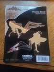 Chroma Auto Art Classic Emblemz - Chrome Angel Devil Ladies Sticker Decal. Fixed Price $7.49.