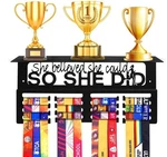 Medal Hanger Display And Trophy Shelf. Fixed Price $19.99.
