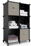 6CUBE Storage Organizer Closet Shelf Bookcase Cabinet Cubby Unit Black Rack Home. Fixed Price $37.50.