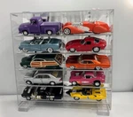 Model Die Cast 1:18 Display Case Holds 10 Angled Shelves. Fixed Price $145.95.