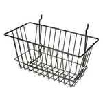 Econoco BSK17-B 12 X 6 In. Narrow Basket Black Semigloss Pack Of. Fixed Price $18.99.