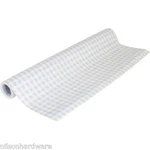 (3)- Con-tact 18" X 4' Khaki Plaid Grip Nonadhesive Shelf Liner 04F-C7H34-01. Fixed Price $38.99.