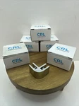 Crl E214A Chrome Two-way Aluminum 90 Degree Glass Connector. Fixed Price $22.95.