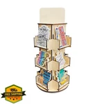 Torched Rotating Stand Natural 3 Tier. Fixed Price $66.99.