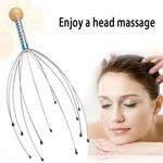 Stainless Steel Wire Head Massager Octopus Shaped Muscle Tension Relief. Fixed Price $10.75.