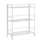 Xtra Storage Tier Metal Folding Mesh Shelving Unit White (25.25 In. 32.. Fixed Price $84.32.