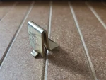 20 Pack Brass Knape & Vogt 256 Adjustable Steel Pilaster Shelf Support Clip. Fixed Price $15.00.