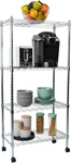 Shelves, Garage Shelving, Storage, Pantry Organization, Wheels, Metal, 2. Fixed Price $67.99.