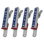 Hi-tech Car Wash Mat Clamps, Floor Holders Available In 6 Colors (4 Pack). Fixed Price $59.95.