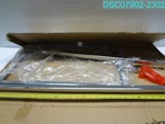 Econoco BH23 31" X 25" Bulletin Sign Holder Missing Base. Fixed Price $72.78.