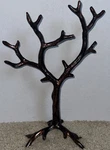 Solid Metal Jewelry Tree Display Stand / Decor Piece - Rustic Copper Finish. Fixed Price $35.00.