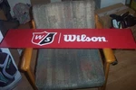 Brand New Wilson Staff Shield 40 X 9 Plastic Slat Wall Display Sign. Fixed Price $25.00.