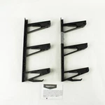 Amazonbasics 3-TIER Multipurpose Sports Storage Rack Black Open Box. Fixed Price $19.59.