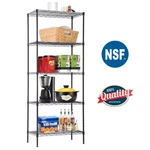 5-WIRE Shelving Unit Steel Large Metal Shelf Organizer Garage Storage Shelves. Fixed Price $39.99.