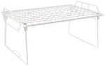 Whitmor Wire Grid Stacking Utility Shelf 1-TIER, 10"L X 16"W 8"H, White. Fixed Price $36.09.