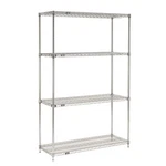 Nexel 18368AC Quick Adjust Chrome Wire Shelving 36X18X86. Fixed Price $182.26.