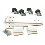 Econoco WDCAS2H24 Caster Kit, Way Slatwall Merchandiser. Fixed Price $61.15.