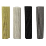 Home Basics Non-adhesive Rubber Shelf Grip Liner, 12X60 Inches, One Roll, Asst. Fixed Price $14.18.