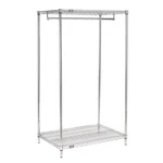 Nexel 2-SHELF Garment Floor Rack 24"D 36"W 63"H. Fixed Price $116.26.