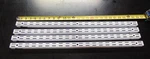 Rubbermaid Configurations Lot Of 4 Dual Ended Upright 25" Track Extension Closet. Fixed Price $44.99.