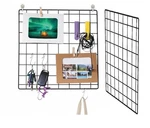 Pack Heavy-duty Grid Wall Panels 12X12 Double Wire Reinforced Mesh Organizer. Fixed Price $26.28.
