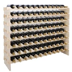 96 Bottles Holder Wine Rack Stackable Storage 8 Tier Solid Wood Display Shelves. Fixed Price $75.58.