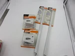 Everbilt Fixed Mount Shelf Support & Rod Wall Brackets 12IN White Lot Of 4. Fixed Price $15.52.