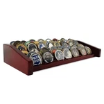 Asmileindeep 8 Rows Military Challenge Coin Display Mahogany Finish. Fixed Price $48.16.
