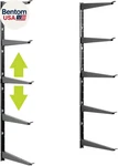 Heavy Duty Lumber Storage Rack Cycle, Holds Up 800 Lbs - Easy Install Wood. Fixed Price $97.71.