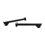 Pc 12" Shelf Support Hangrail Bracket Fixture Display System Matte Black. Fixed Price $31.99.