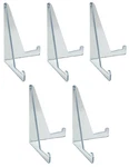 5 Bcw Card Lucite Stands Holder Easel Small Display Sports Trading Magnetic. Fixed Price $9.59.