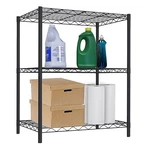 Home Basics Wire Shelving Storage Unit (3 Tier) - Black. Fixed Price $46.98.