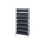 Quantum 1875-461 Heavy-duty Galvanized Steel Shelf Shelving Unit W/ 35 Bins.... Fixed Price $1574.28.