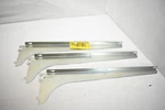 Knape & Vogt Kv 183 Shelf Brackets 20" Set Of 4 Metal Silver Tone Standard Duty. Fixed Price $39.99.
