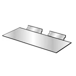 Pc 4" 10" Slatwall Shoe Shelf Flat Styrene Clear Acrylic Display Fixture. Fixed Price $20.99.