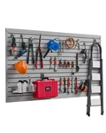 Vevor 8 X 4 Ft Paneling Pvc Grey Garage With Modular Design. Fixed Price $124.90.