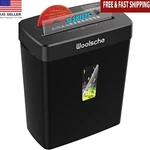 Cross Cut Paper Shredder 10-SHEET Capacity P-4 Security Level Portable Design Us. Fixed Price $67.98.
