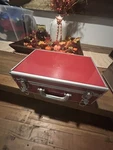2002 Air Jordan Aj 17 Red Briefcase Sneaker Display Jump Man Vintage. Fixed Price $115.00.