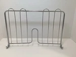 Lot Of (6) Heavy Duty Pressure Fit Chrome Dividers For Wire Shelves 14 X 9. Fixed Price $49.99.
