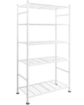 Sakugi Storage Shelves - Tier Shelf Organizer, 33.0W 12.6D 72.0H(5T), White. Fixed Price $117.35.