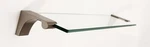 Alno A6850-24-SN Luna 24" Glass Shelf W/brackets Satin Nickel. Fixed Price $179.96.