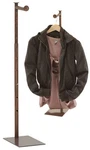 Clothing Countertop Display Stand Rack Purse Handbag Coat 36" Artichoke Finial. Fixed Price $54.95.