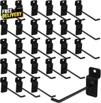 100 Pcs 4 Inch Hooks Gridwall Panel Slot B.... Fixed Price $36.54.