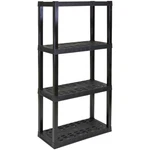 Hyper Tough Shelves Garage Storage Shelf Heavy Duty Shelving Unit 4-TIER. Fixed Price $41.62.
