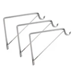 182725 Steel Shelf Rod Bracket For Closet Storage With Hookpack Of 3WHITE. Fixed Price $22.79.