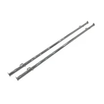 Econoco KH2 Clamp-on Hangrail Double Bar Racks K40 & K41 (pack Of 2). Fixed Price $81.33.