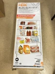 Hdx 6-TIER Commercial Grade Heavy Duty Steel Wire Shelving Unit Chrome 525441. Fixed Price $169.99.