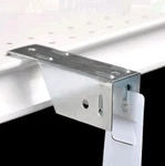 Lot Of 20 Galvanized Double Clip Bracket For Gondola Heavy Duty Commercial. Fixed Price $29.99.