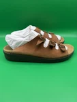 Sas Roamer Slide Sandal Men Brown Triple Buckle Comfort Lo 269559 Sz 12.5. Fixed Price $40.99.
