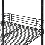 Nexel Ledge For Wire Shelves Black Epoxy 18"L 4"H. Fixed Price $14.53.